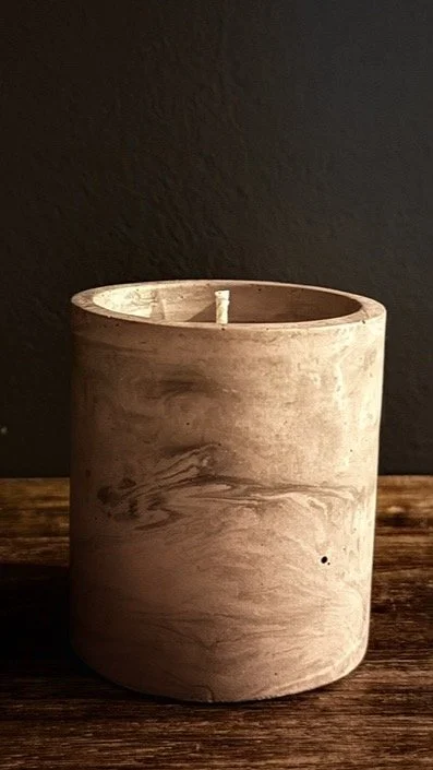 Essentials Minimal Cement Candle-7 oz