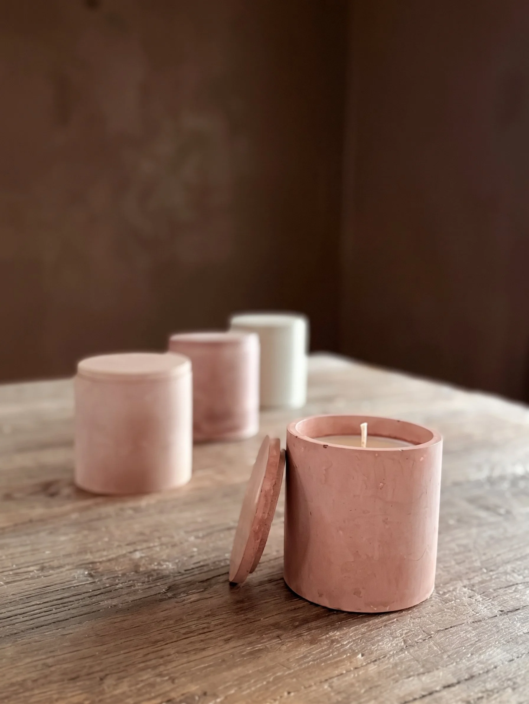 Signature Cement Candle