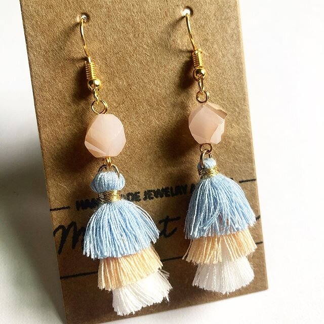 Earrings have been added to my Etsy! I have been busy this summer selling my jewels at various markets. I am trying to take time to update my Etsy! Thanks for all the love! &hearts;️&hearts;️&hearts;️