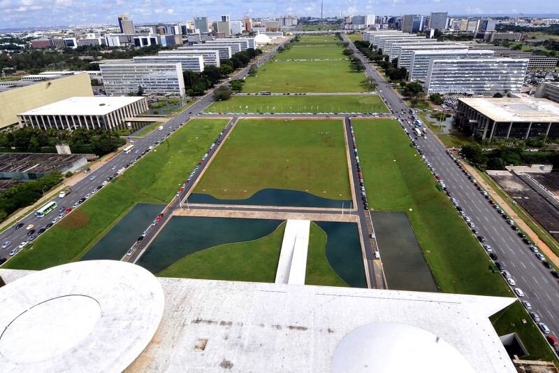 Brasilia, Brazil. (Non-Human Scale)