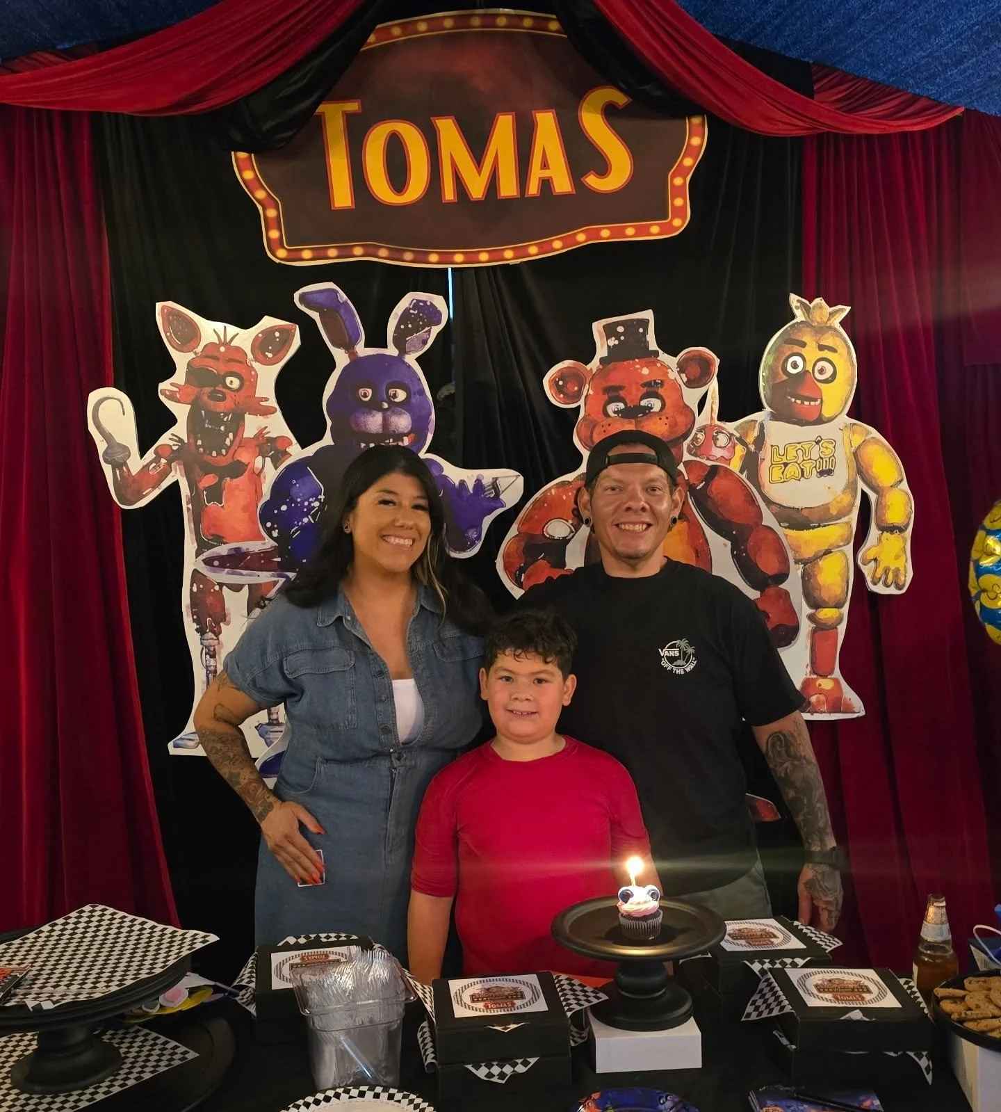 Happy Birthday Baby Ruckus! A time was had!!! Everything year is such wonderful adventure with you! We love you to infinity &amp; beyond. 

#boysparties #fnaf #fazbear #fivenightsatfreddys