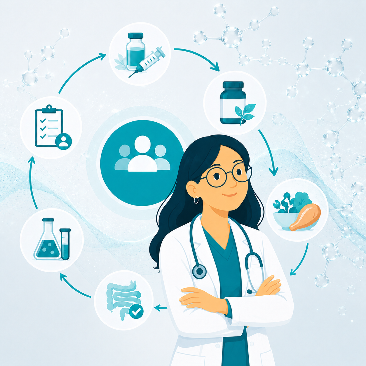 Peptide Companion Protocols: How Practitioners Can Support GLP-1 Patients