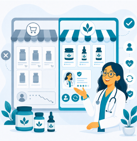 Why Generic Ecommerce Fails Supplement Practices