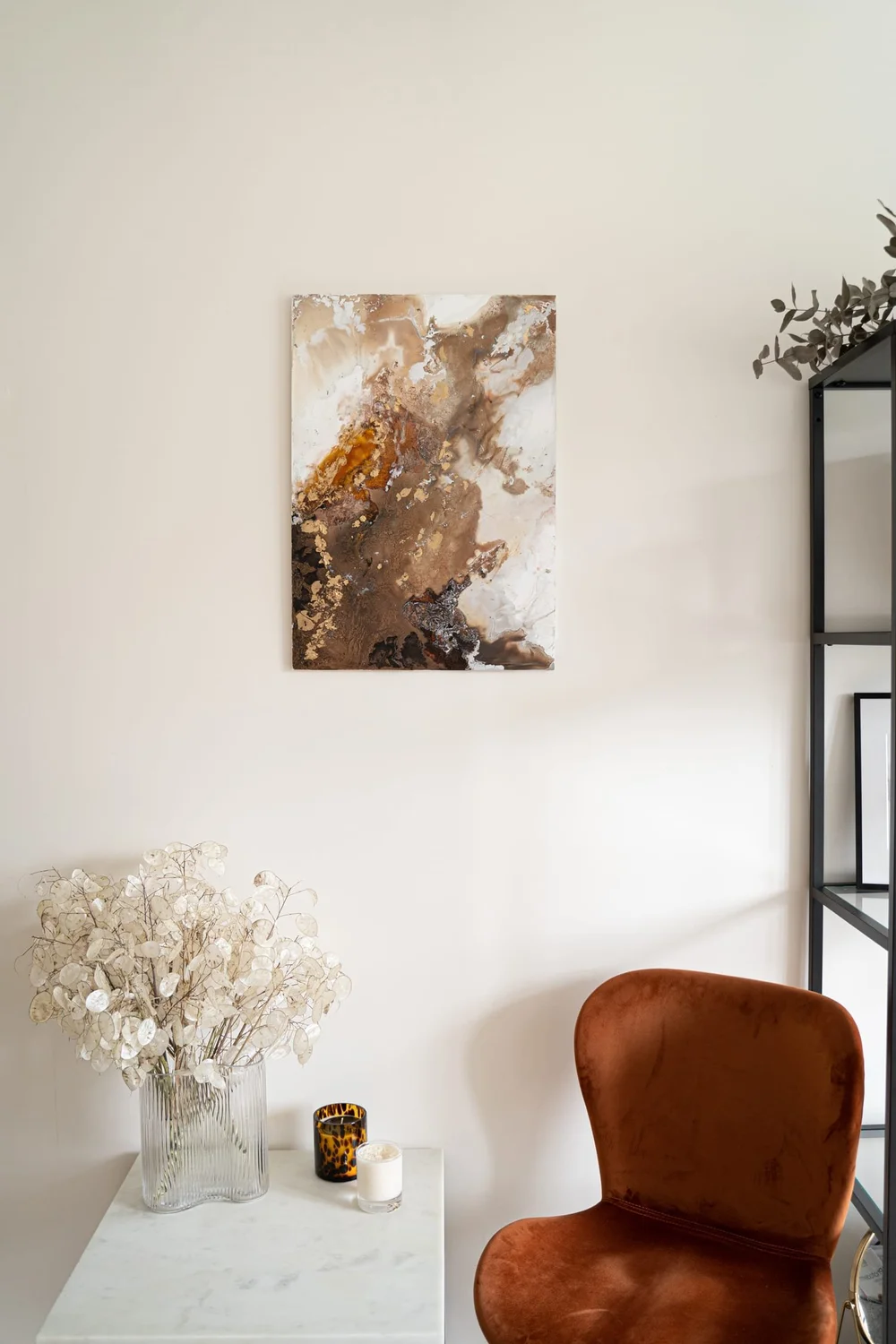 Chocolate - Original Abstract Painting — eclosque - stylish abstract art &  graphics for modern interior and designs