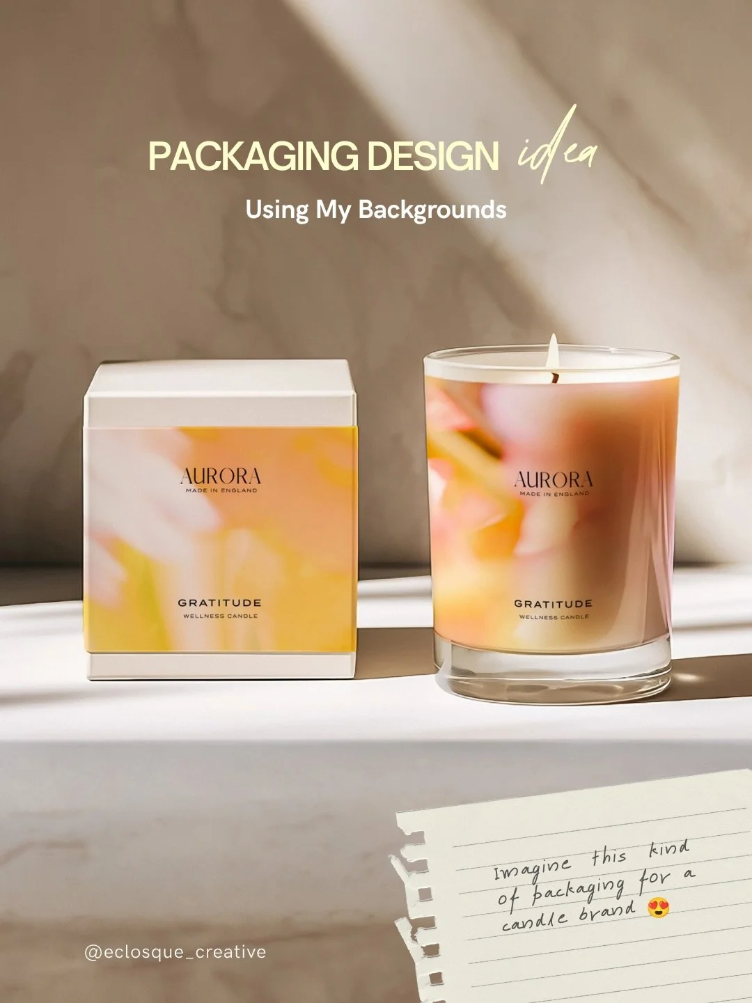 Okay but can we talk about how perfect these blurry delicate textures look on candle packaging?🥹Every time I create a new background pack I picture it wrapped around a jar or printed on a label.. and it&rsquo;s honestly one of the reasons why I keep