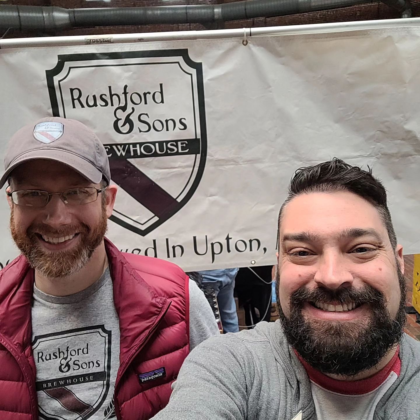 Eric and I are hanging out in Boston at the #mbgfest but we are open in #uptonma all day!  Come say hi in either spot! 

#rasbrewhouse #uptonma #centralma #centralmabeer #beer #brewery #nanobrewery #craftbrewery #craftbeer
#supportlocal #supportloca