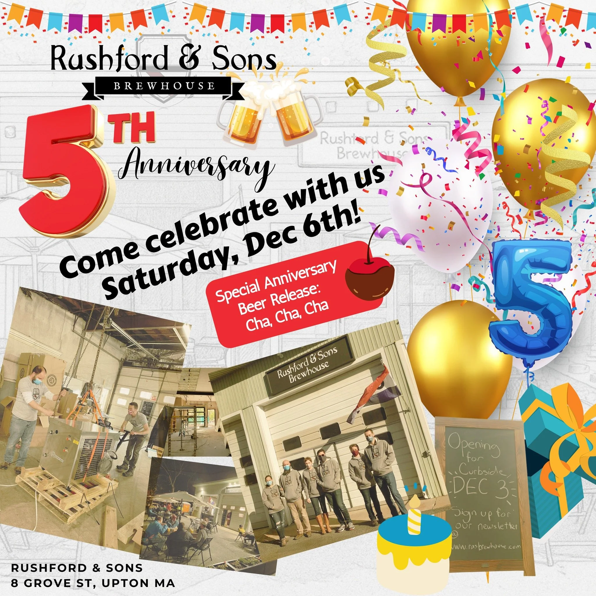 Opening a brewery in 2020 was a challenge, to say the least. We relied on curbside, no-contact delivery, face masks, and a lot of willpower and determination!

🎉🎉🎉🎉🎉 And HERE WE ARE, 5 years later with not one, but TWO successful locations, serv