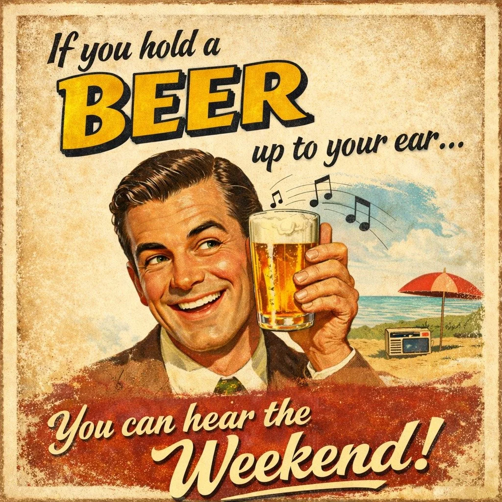 It's true, give it a try. 👂🏽🍺😄

Tonight we have Tako Loko in Holliston and Anzio's in Upton. Come by for dinner and a brew and get that weekend started - Open 4-10 PM! ❤

#weekendvibes #FridayFeeling #beer #drinklocal #funny #brewery #craftbeer