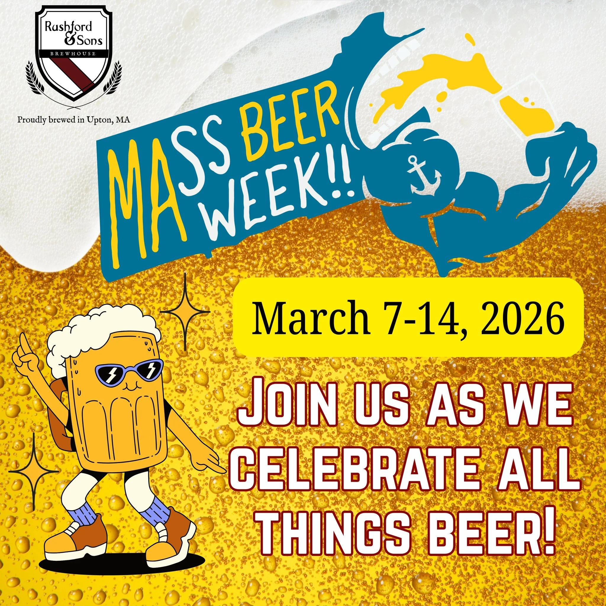 We&rsquo;re celebrating Mass Beer Week!

Join us this week as we celebrate the rich history of brewing in Massachusetts! 

Did you know Robert Sedgewick established the first commercial brewery in the country, right here in MA, back in 1637, because 