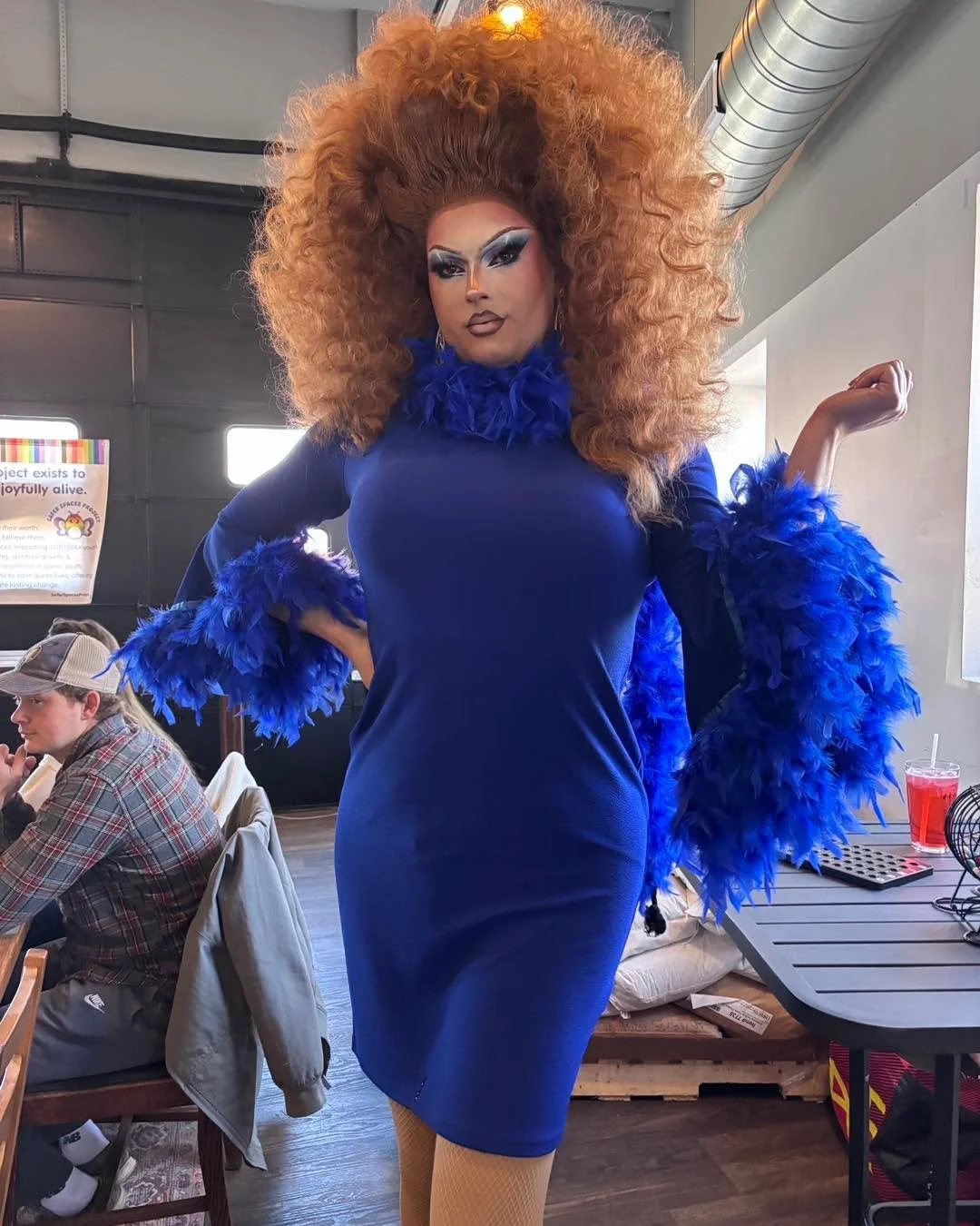 Such fun at Drag Bingo tonight with fay.kinnette! Did you miss this one? No biggie - she is coming to our Holliston taproom next Saturday and we still have tix available!