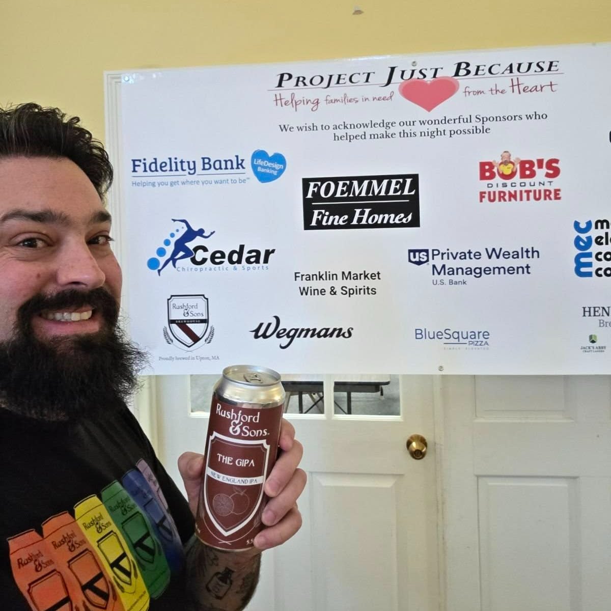 We love our local community and the amazing services they provide to the people here. Brian recently volunteered for an event at Project Just Because - an outstanding outreach program that provides assistance to those who need it most.

Learn more ab
