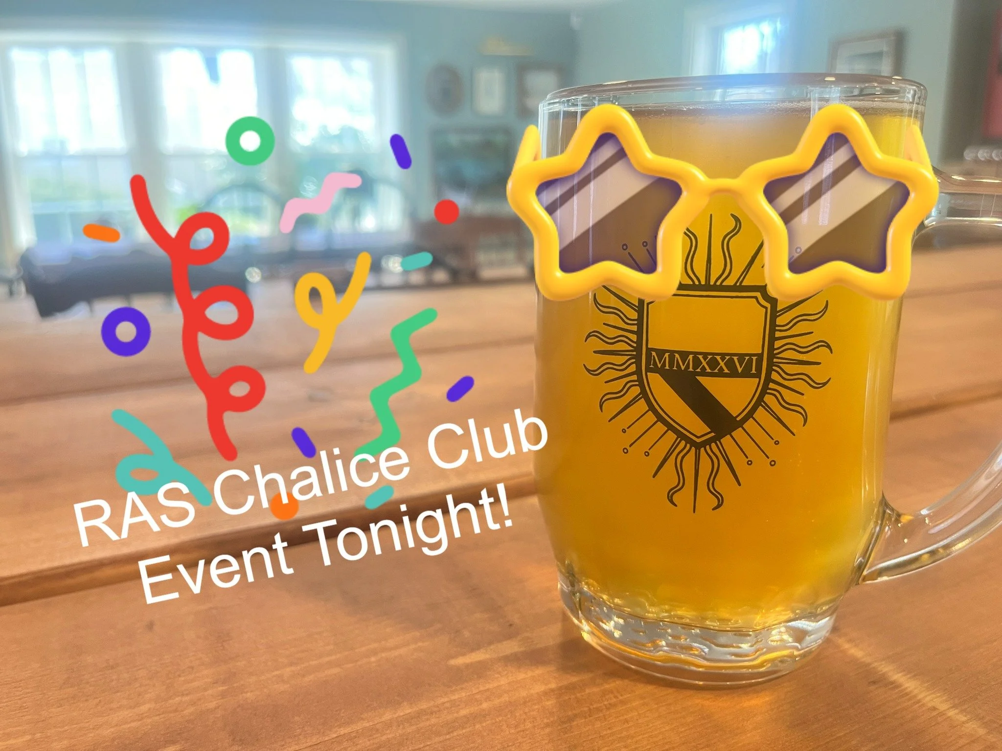 Special 🍺Chalice Club🍺 members-only event tonight in Holliston. Get an early taste of our latest beer release before we share it with the public, and say hi to your fellow Chalice buddies! 🎉

😢 Not in the 2026 Chalice Club, but wish you were, so 