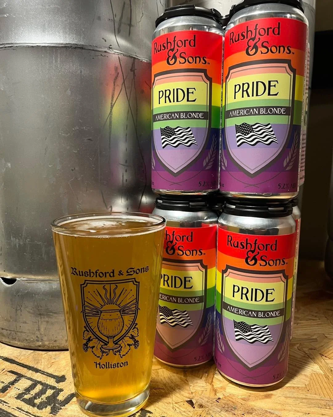 While Pride Month may be in June (which we are super excited for, by the way), today is PRIDE day at both taprooms!!!

Come by and enjoy a pint of PRIDE, our delicious American Blonde! 🌈 🍺 

$1 from every pint served or 4-pack purchased today and t