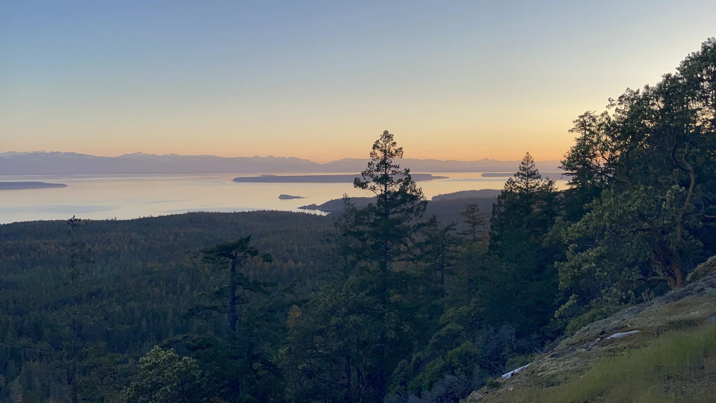 Sunset at Manzanita Hut