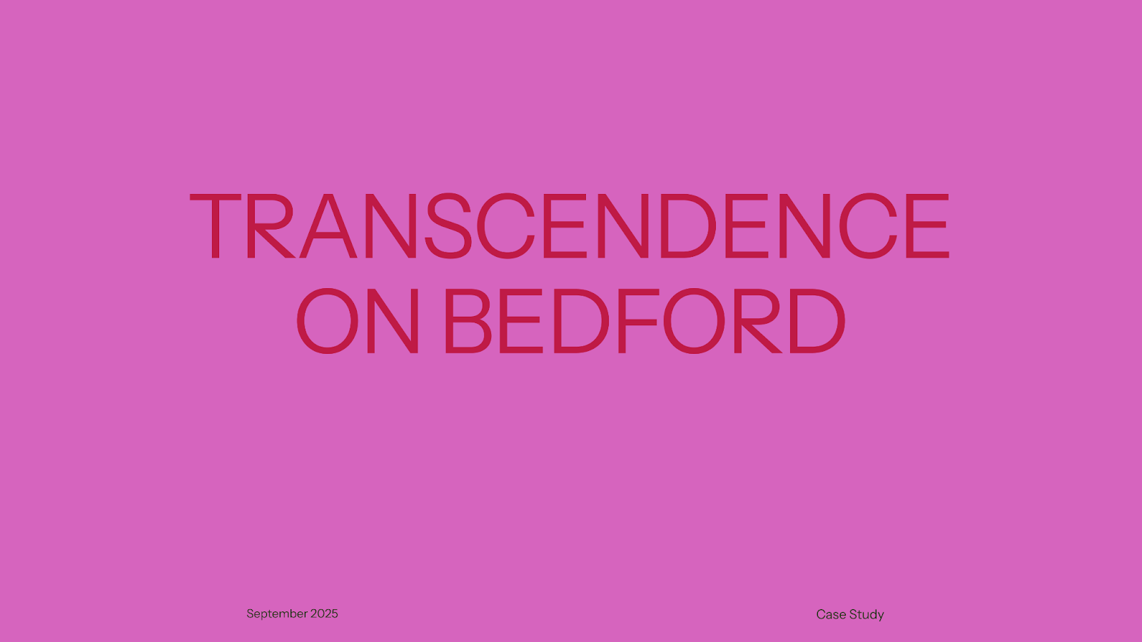 Transcendence on Bedford