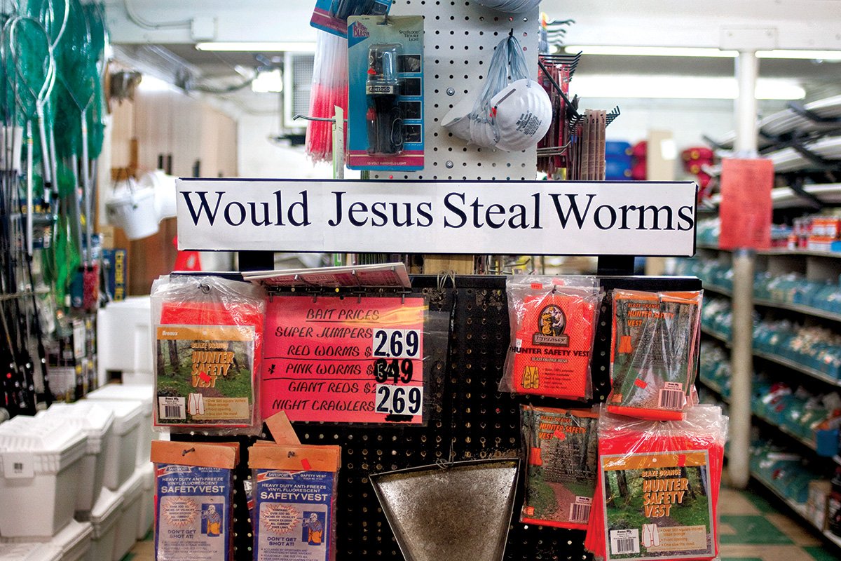 Would Jesus Steal Worms