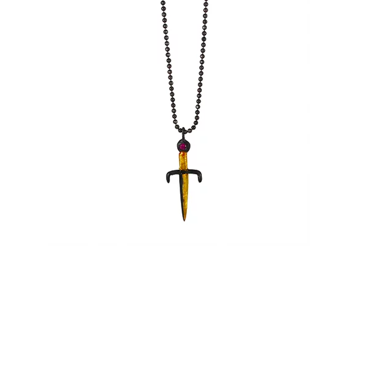 Acanthus - Tiny Dagger Necklace