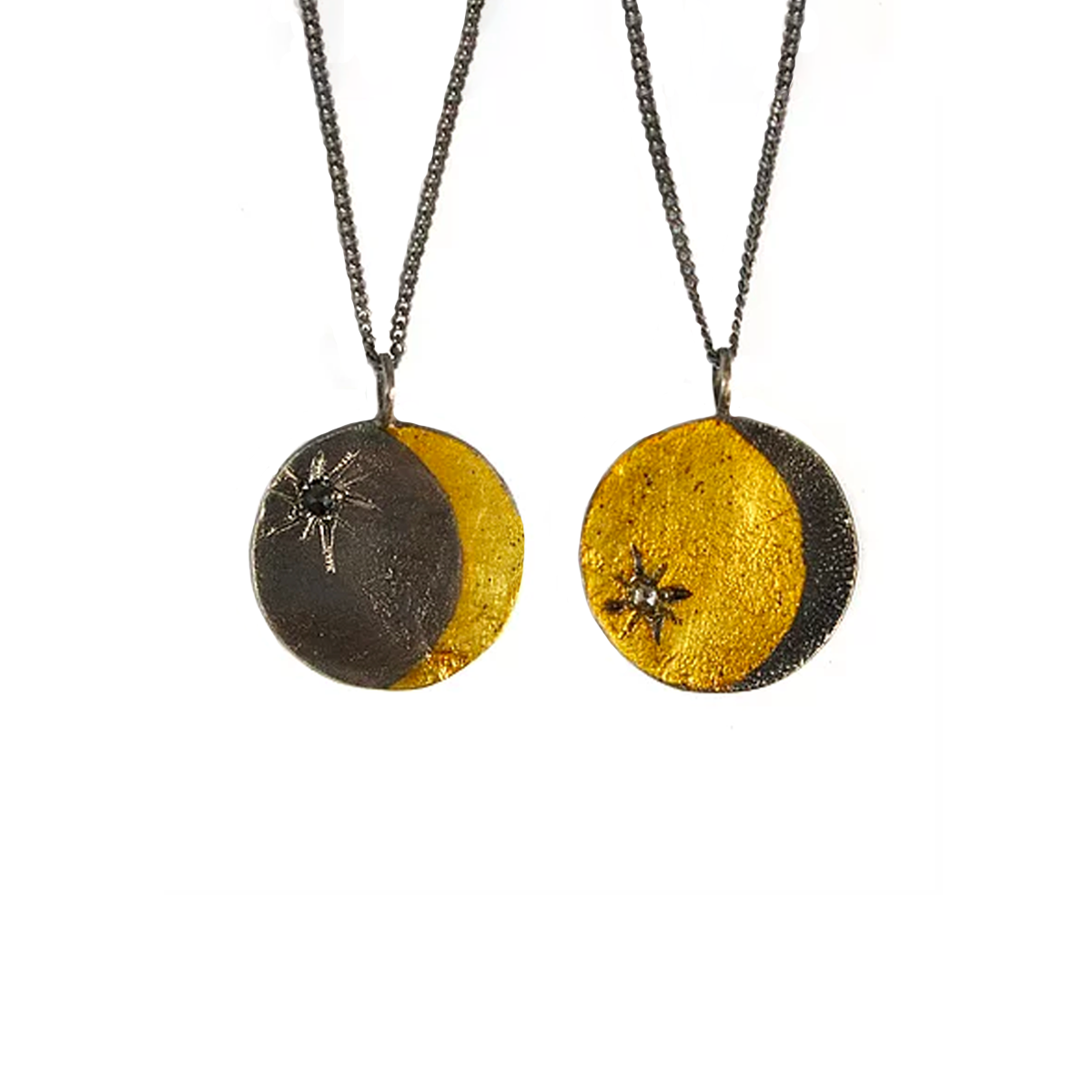 Acanthus - Lunar Coin Necklace