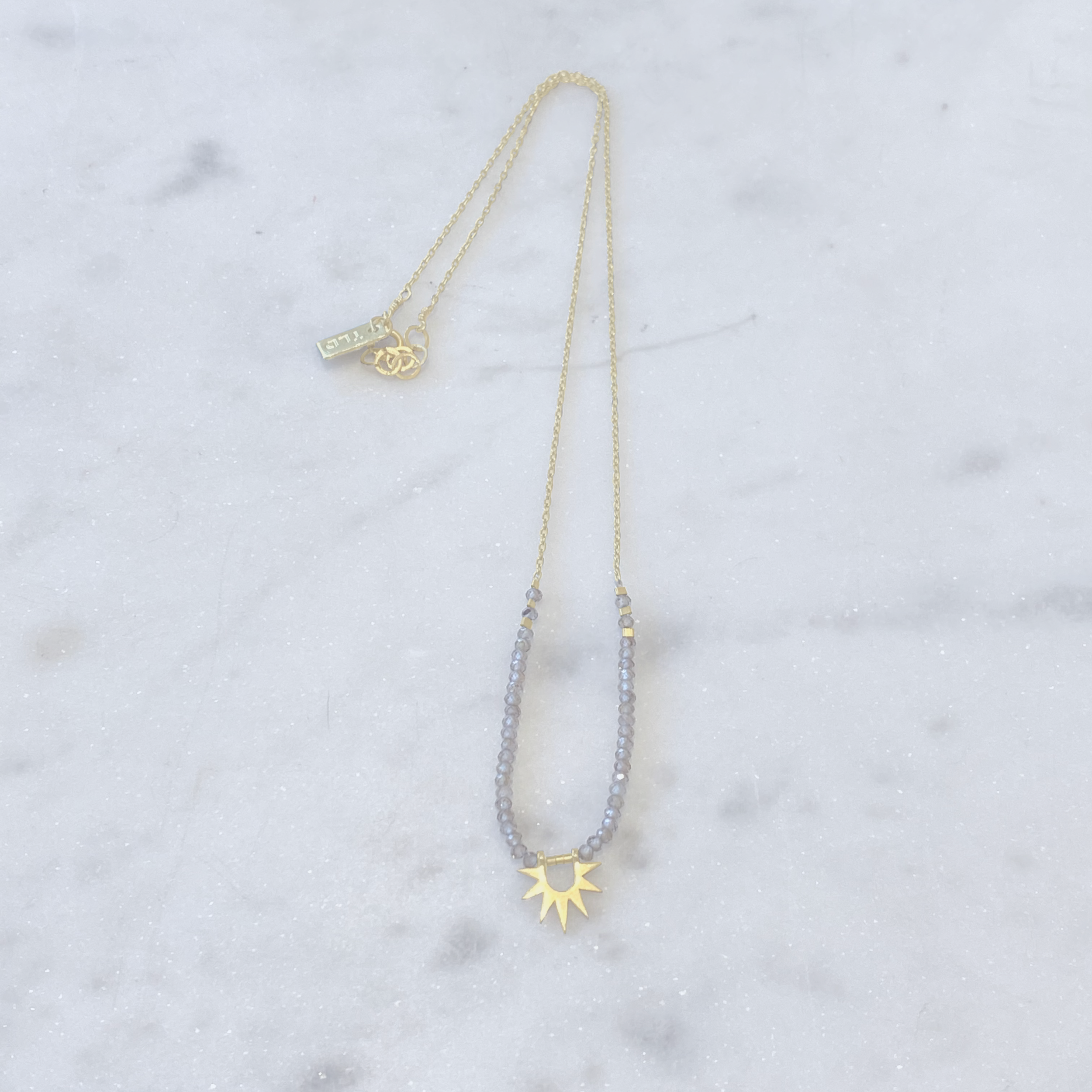 Iwona Ludyga Designs - Short Sun Ray Necklace