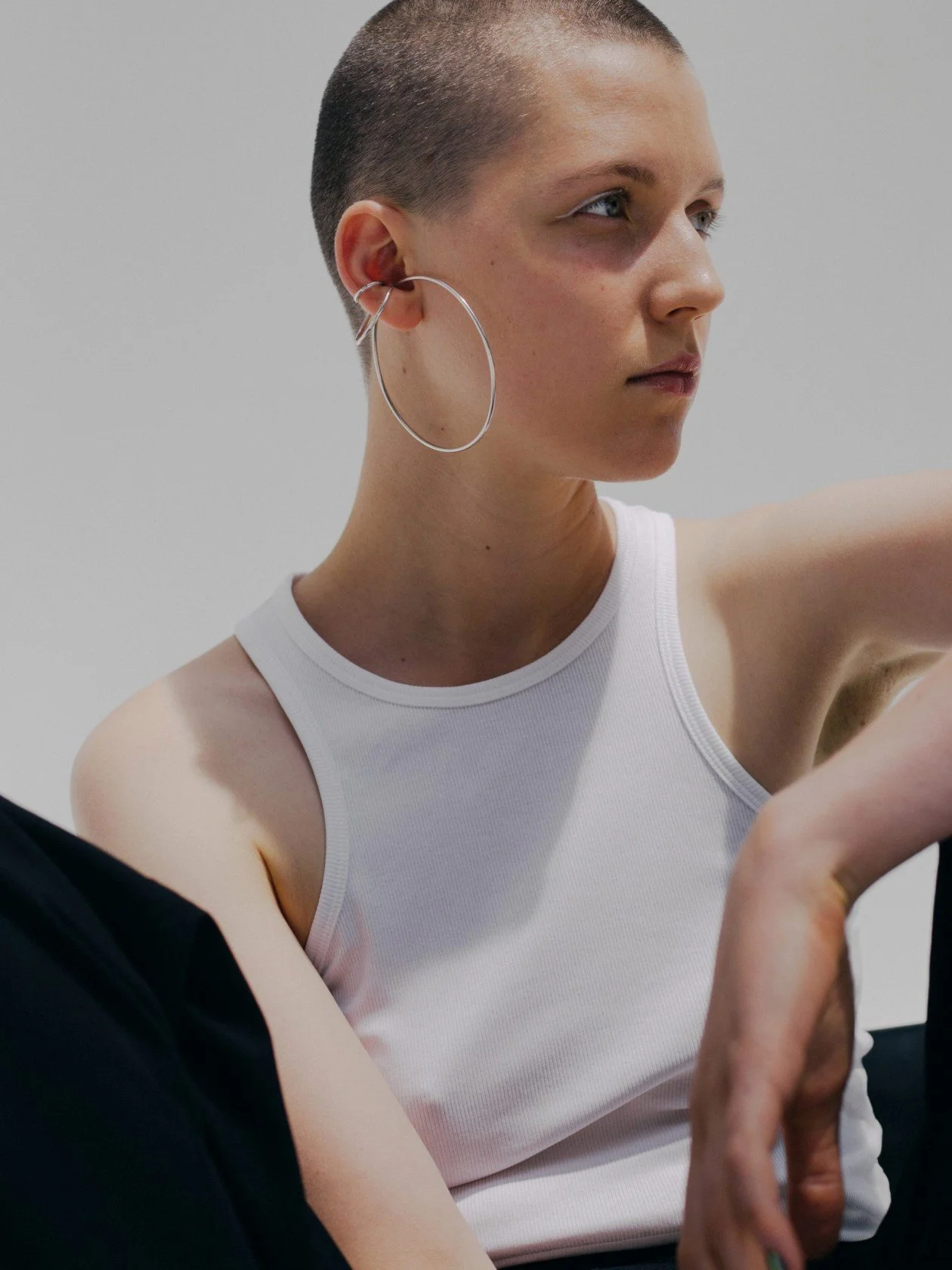 Saskia Diez - Bold Earcuff No3 — Poetry of Material Things