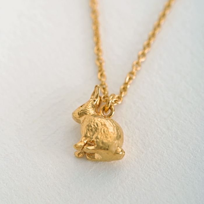 Alex Monroe - Sitting Bunny Necklace