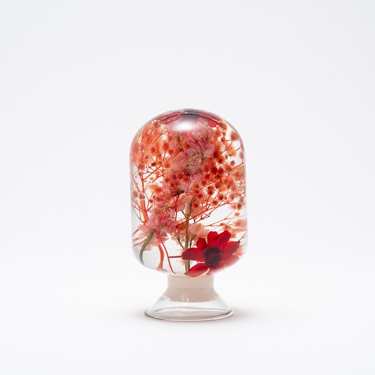 Pieces of Time - Red Zinnia