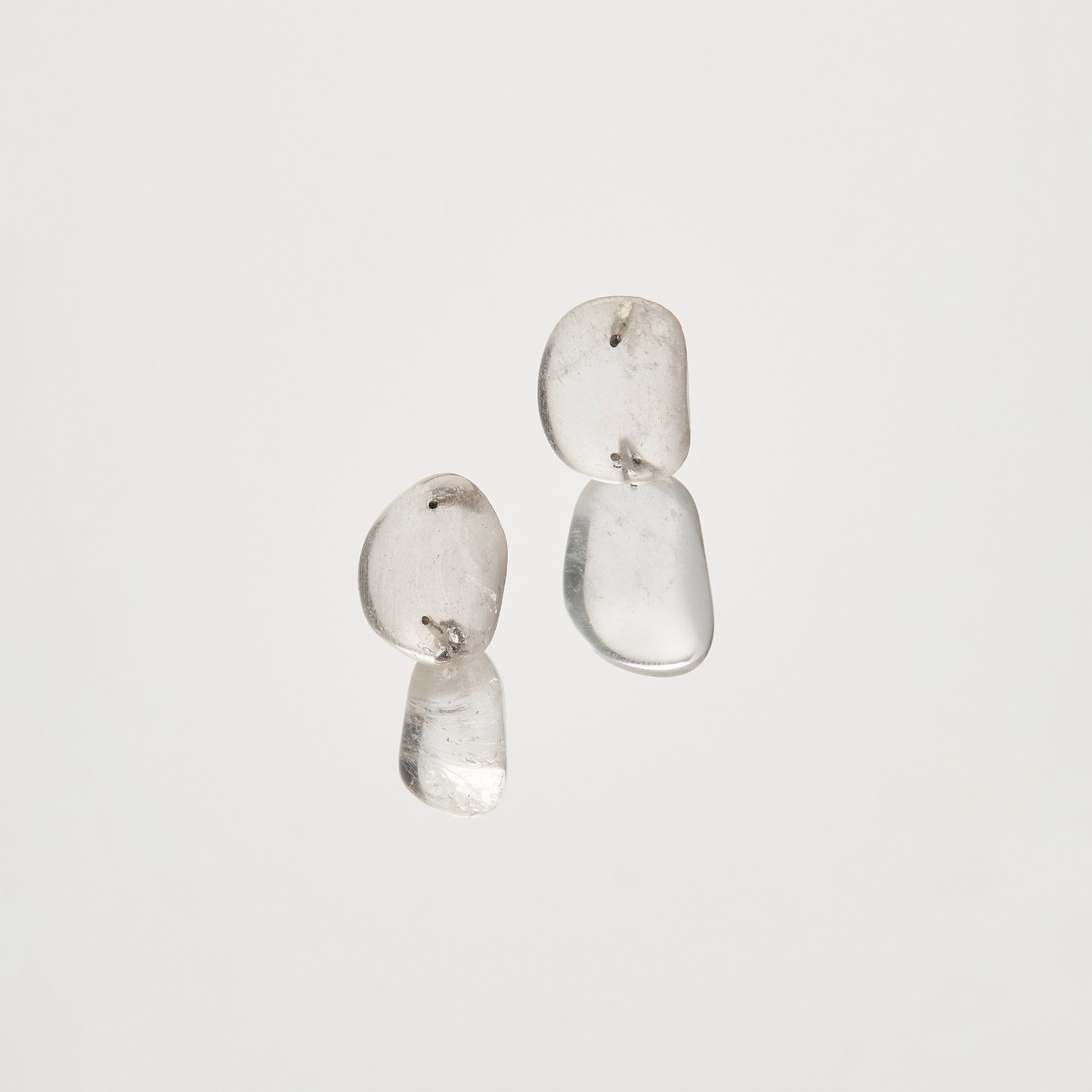 M and M - Quartz Pebbles Earrings NO2