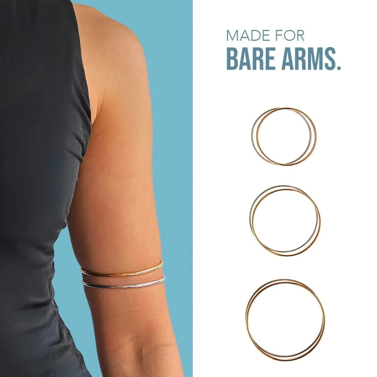Elevate your look with @_jennybird's new arm cuffs available in three sizes. Simple. Chic. You. ✨ #ArmStyle #NewArrival #Fashion #MustHave #happysummer☀️
