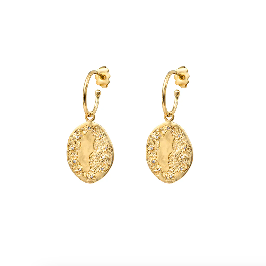 Louise Hendricks - Adele Pendant Hoops M