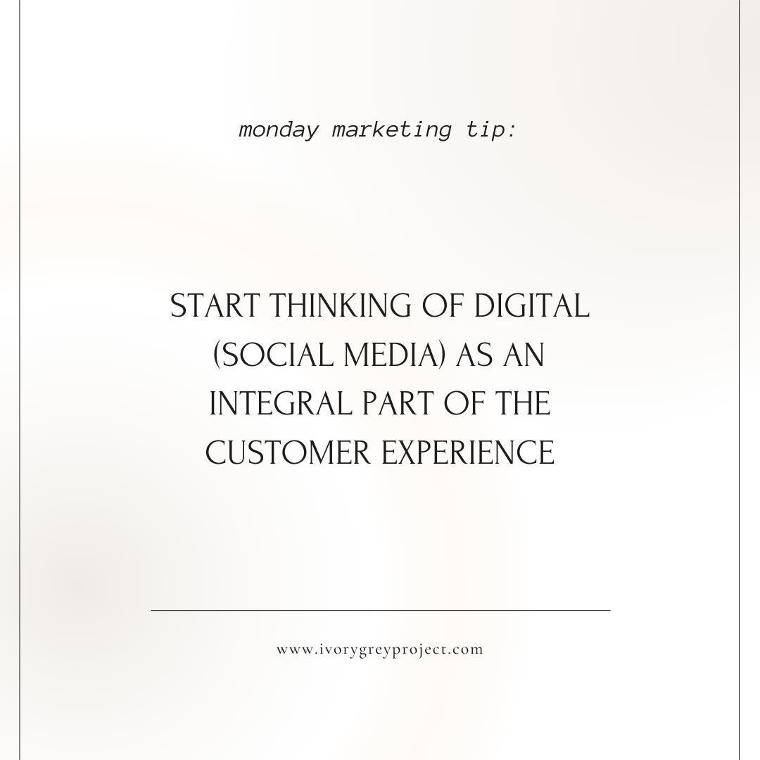 Do you notice an uptick in DMs from prospective customers who have questions about your brand? &darr;⁠
✨⁠
Digital is no longer just a communication channel - it is an integral part of the customer experience. Your website is an extension of your brid