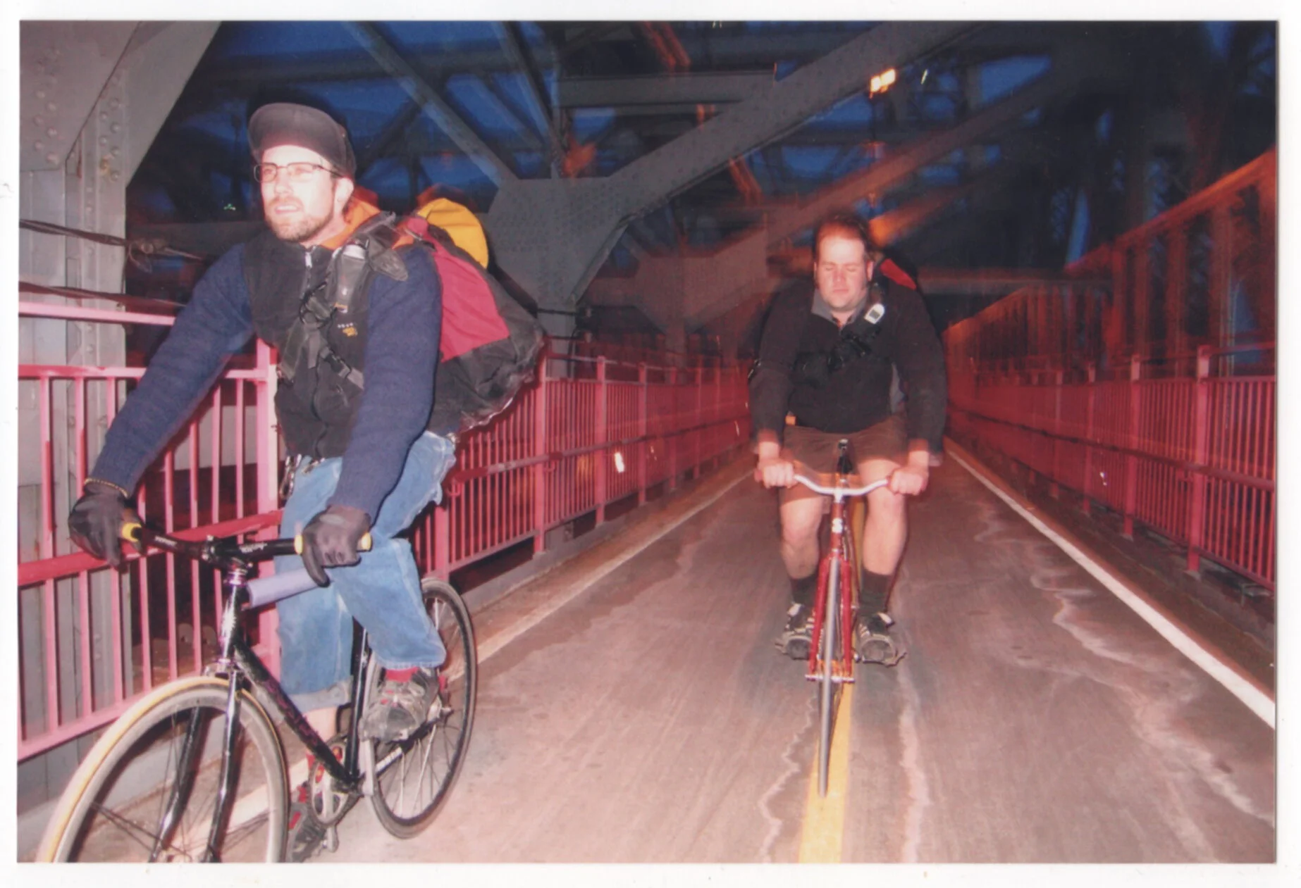 Dan G and Kevin Costello. NYC, early 00s.