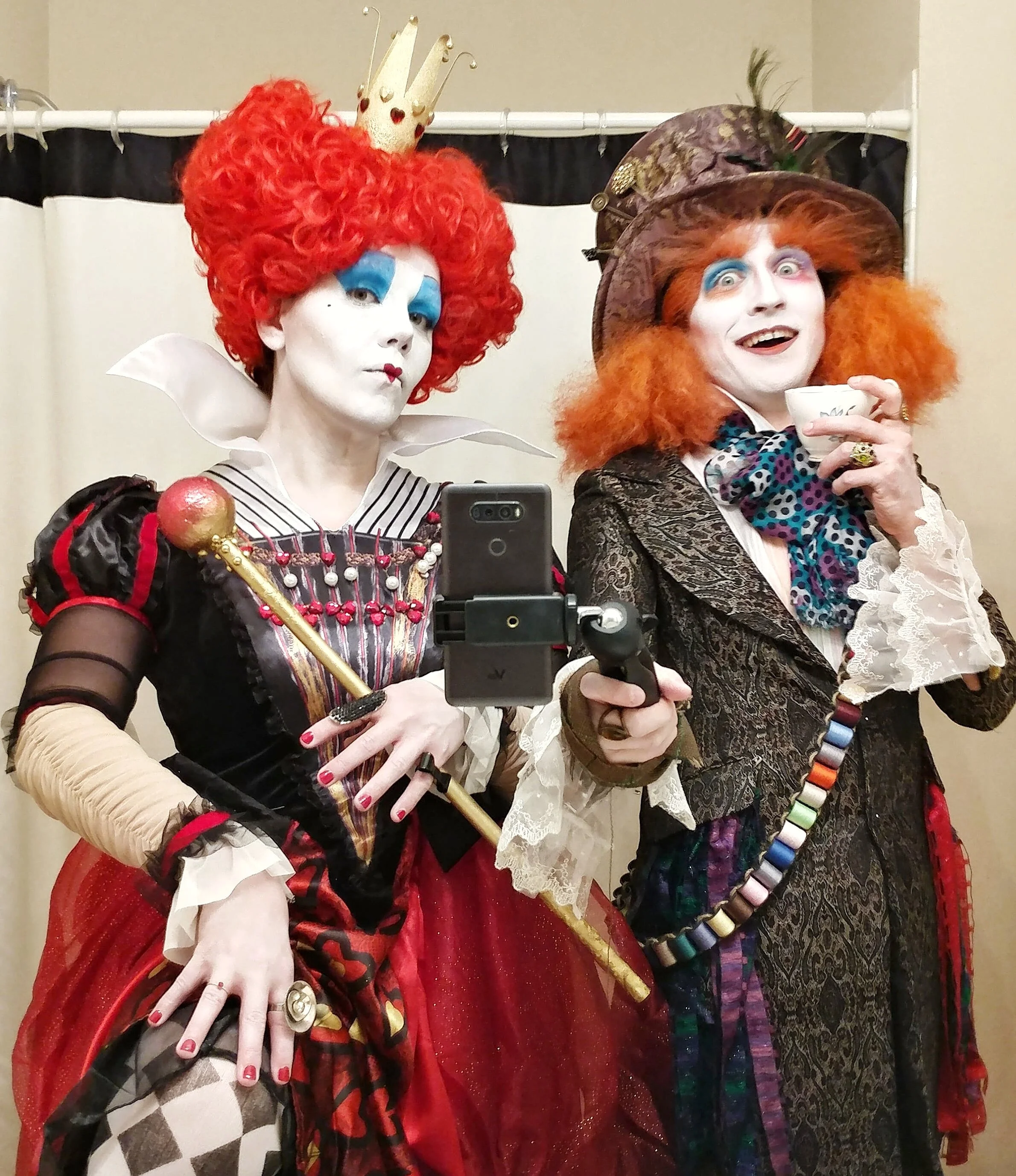 Halloween 2020 : The Red Queen and The Mad Hatter