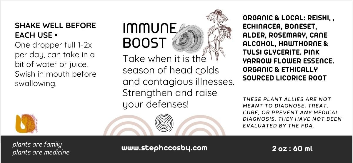 Immune Boost ⋒ Tincture