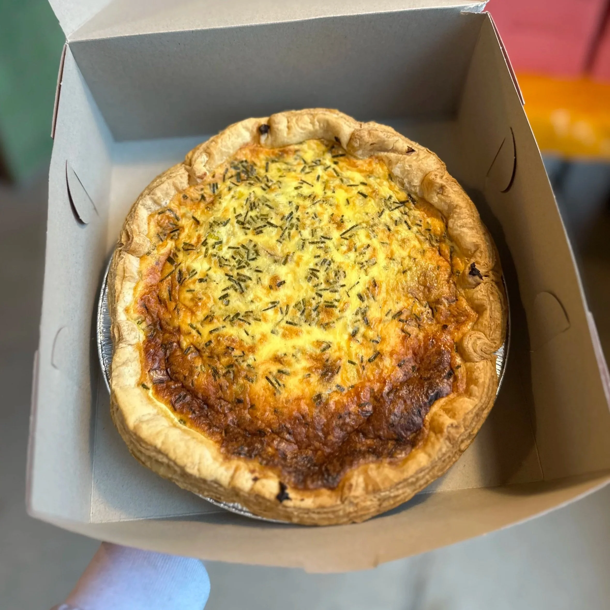 Quiche: Potato, Leek, Chive, & Ricotta