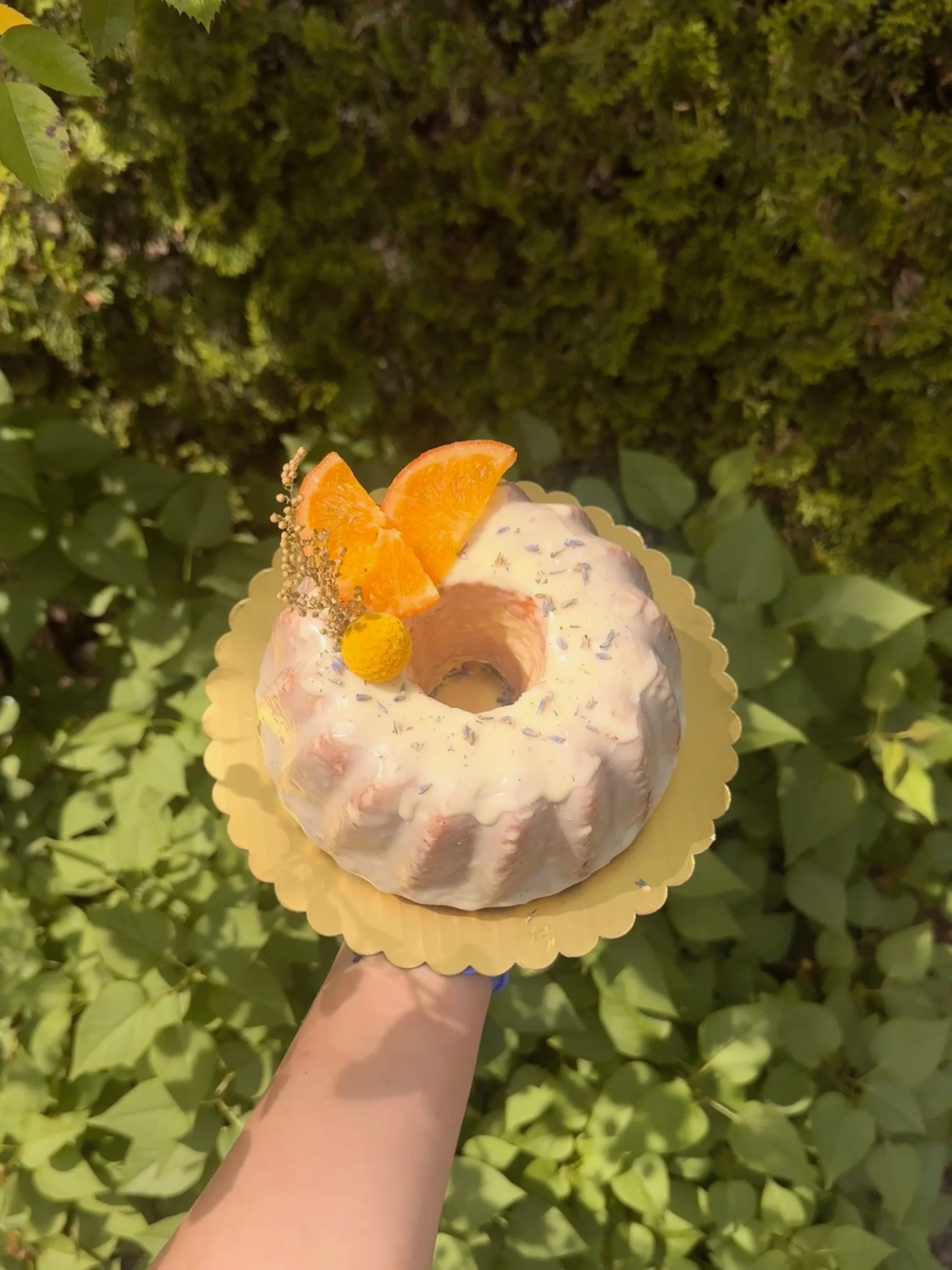 Almond & Lemon Bundt Cake (serves 8+)