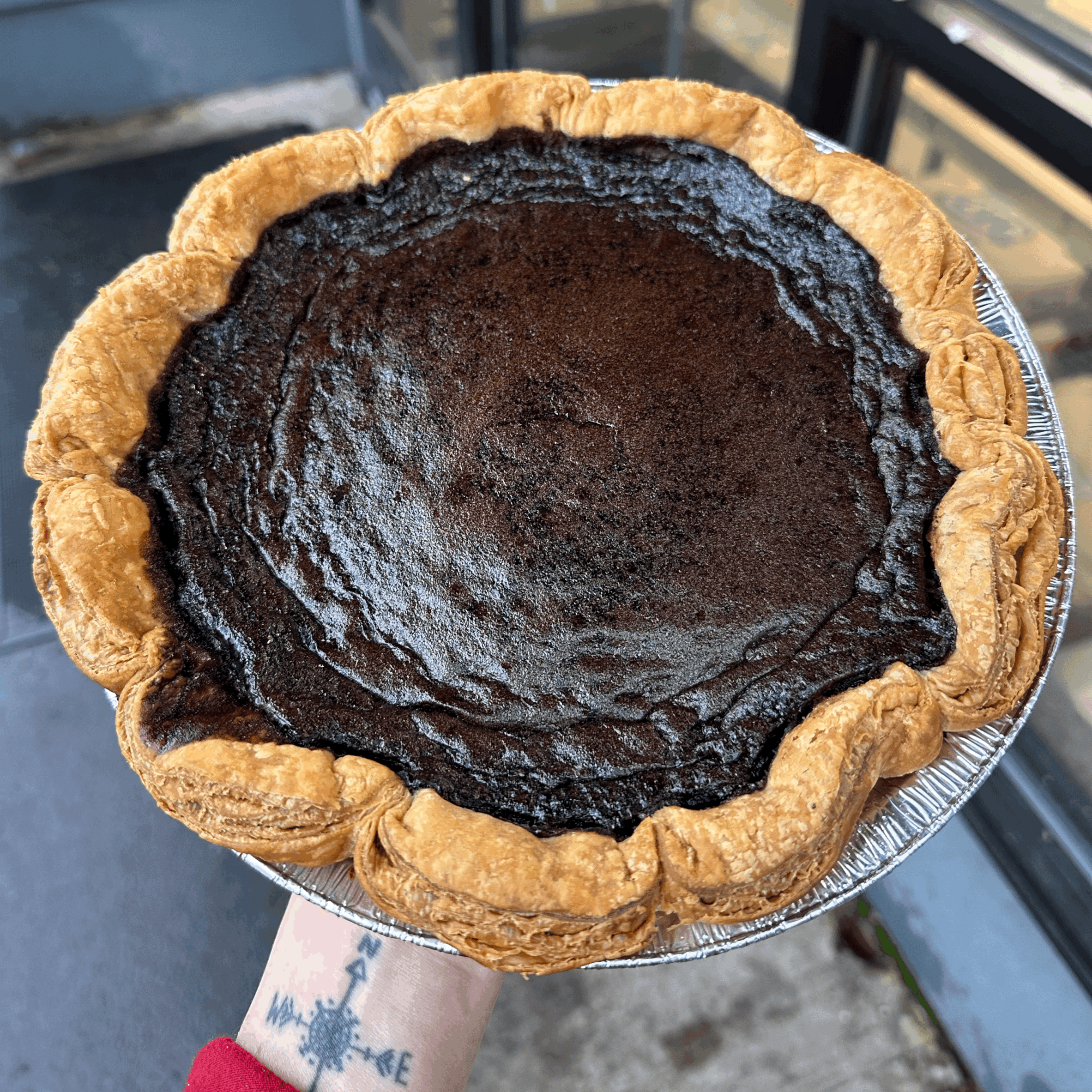 Chocolate Buttermilk Pie