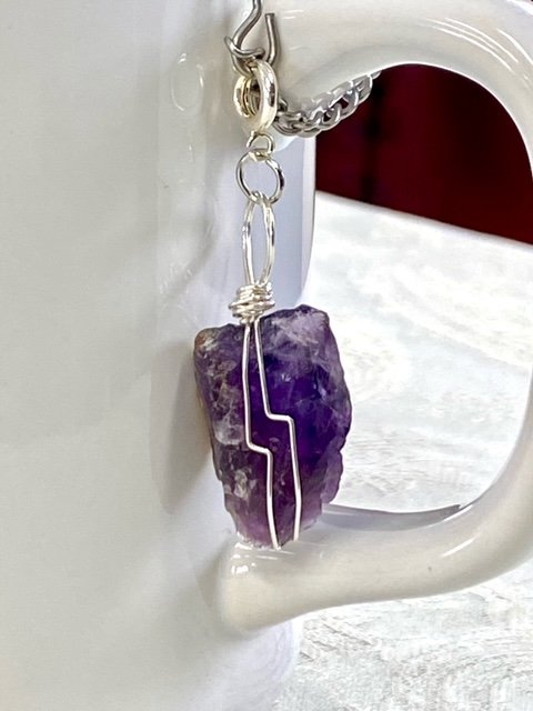 Amethyst Energy Charm