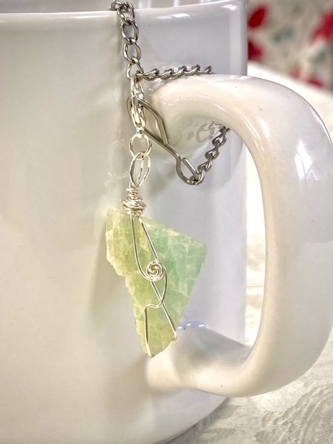 Aquamarine Energy Charm