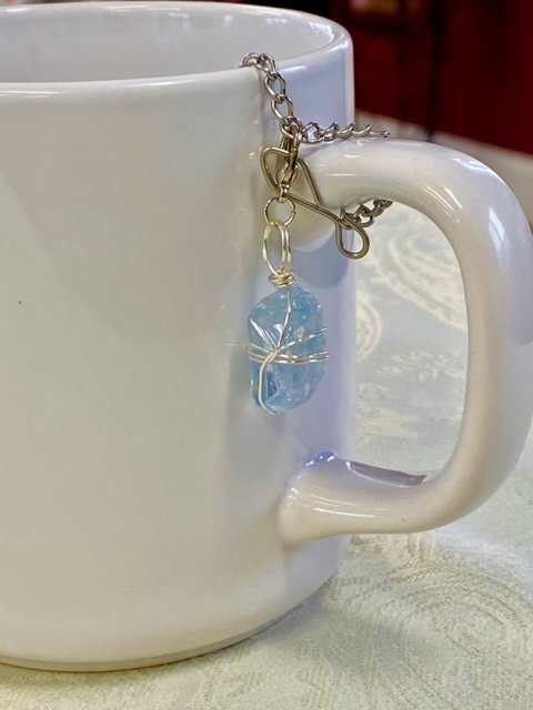 Celestite Energy Charm
