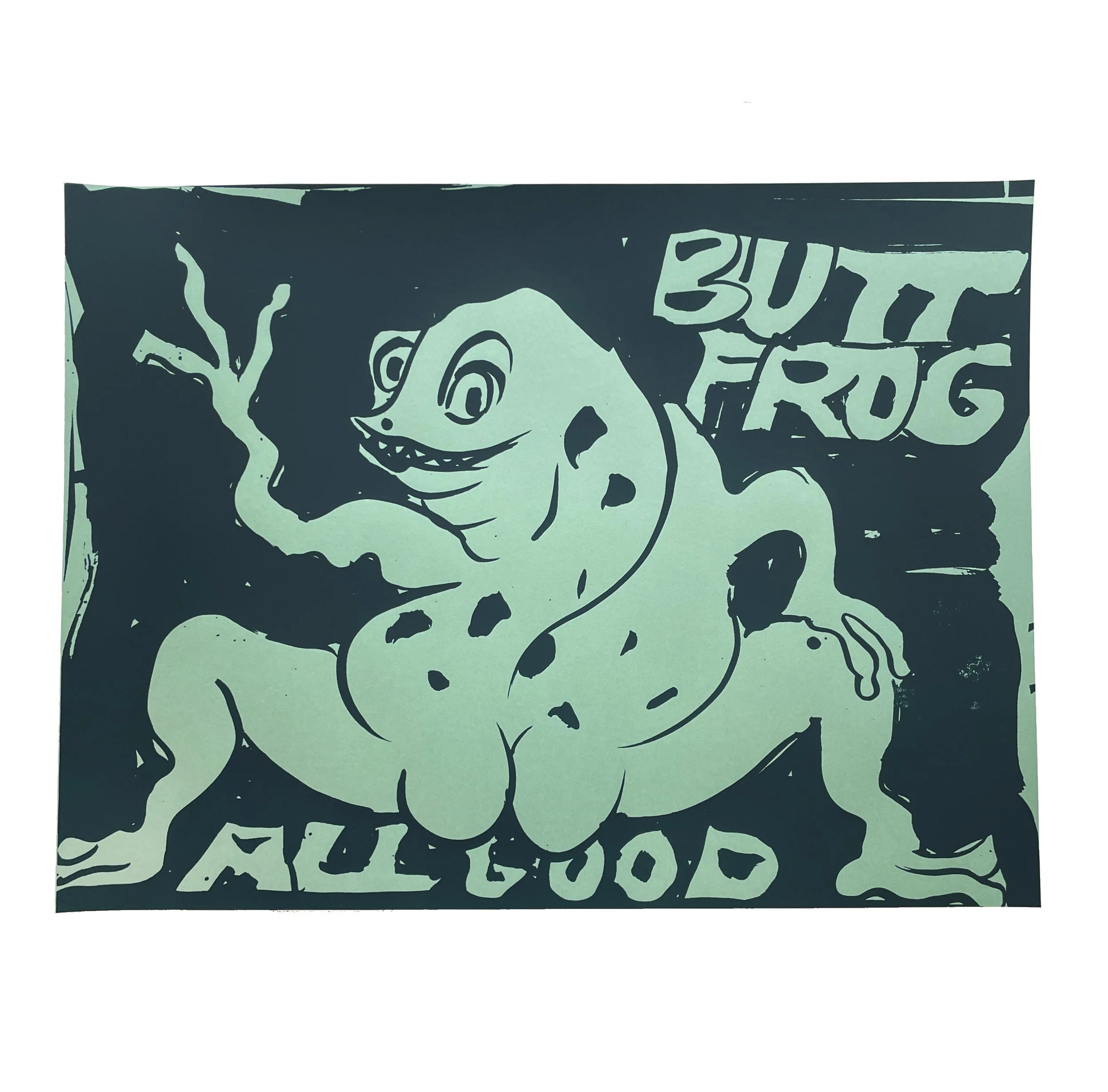 "Buttfrog All Good" by Liz Born