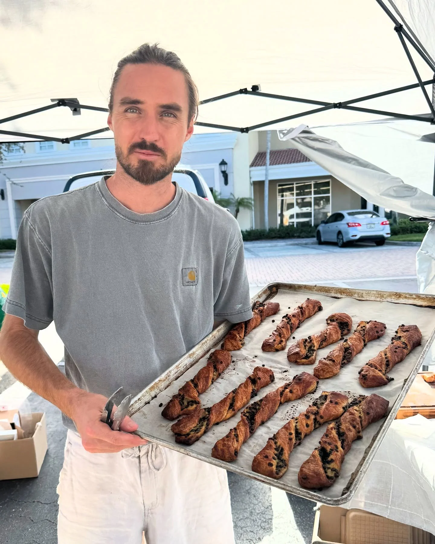 There&rsquo;s something special about receiving your pastry ✨

Freshly baked, and perfectly golden. A little pause in your day that feels like pure happiness. 🥐🤍🍫

#landertbread #bakery #imported #european #bread #pastry #naplesflorida