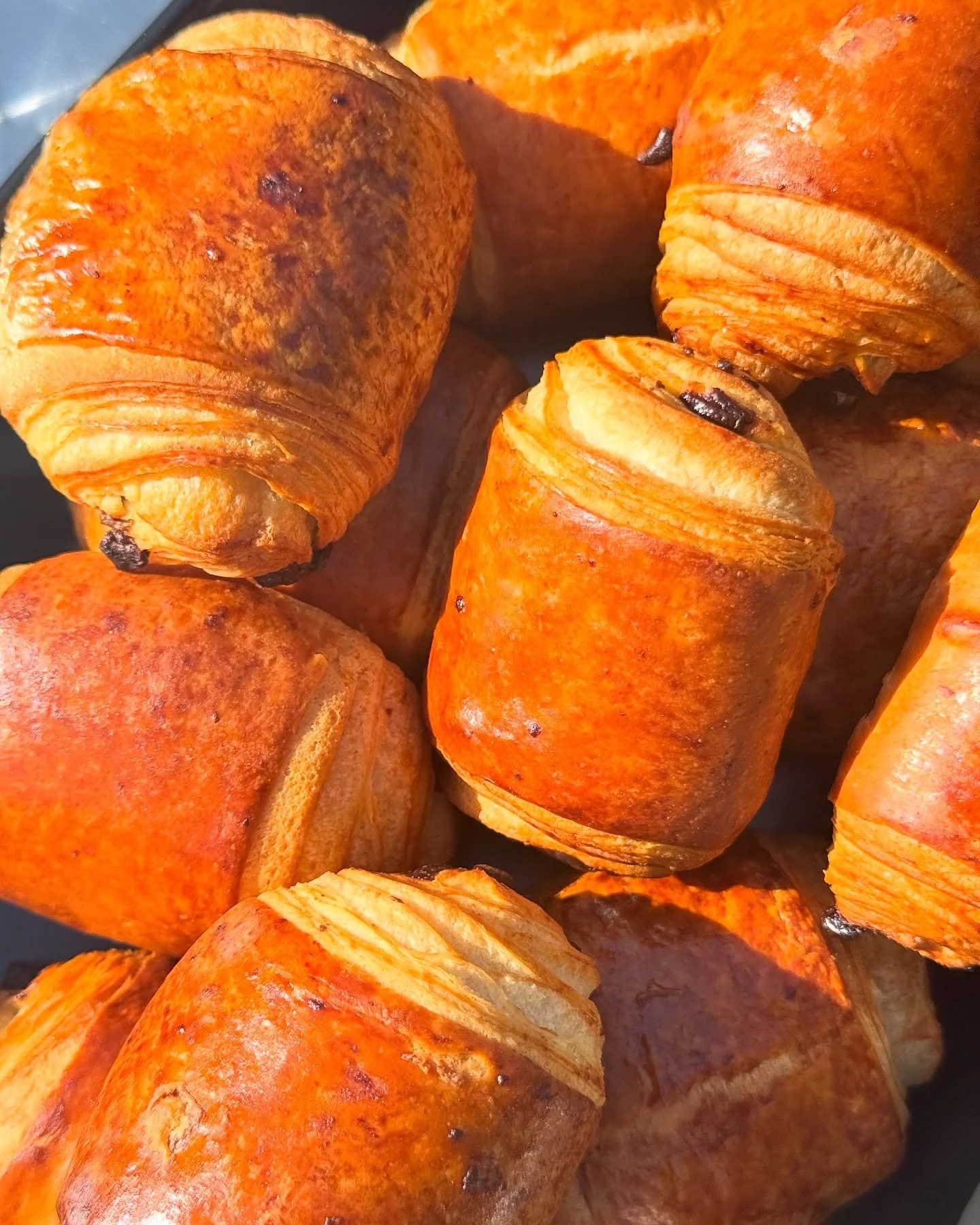 Buttery layers that whisper&hellip; 🧈 
chocolate that melts just right&hellip; 🍫 
and a size that convinces you &ldquo;just one more.&rdquo; 😍

✨Your mini indulgence is waiting at Landert Bread.

#landertbread #naples #bakery #retail #wholesale #c