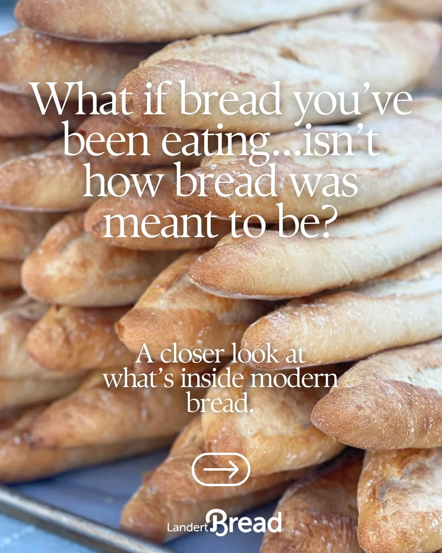 What&rsquo;s in your bread matters‼️

Potassium bromate is still used in some commercial baking to improve texture and speed&mdash;but it&rsquo;s been banned across much of Europe for decades due to health concerns.⚠️

💯At Landert Bread, we follow a
