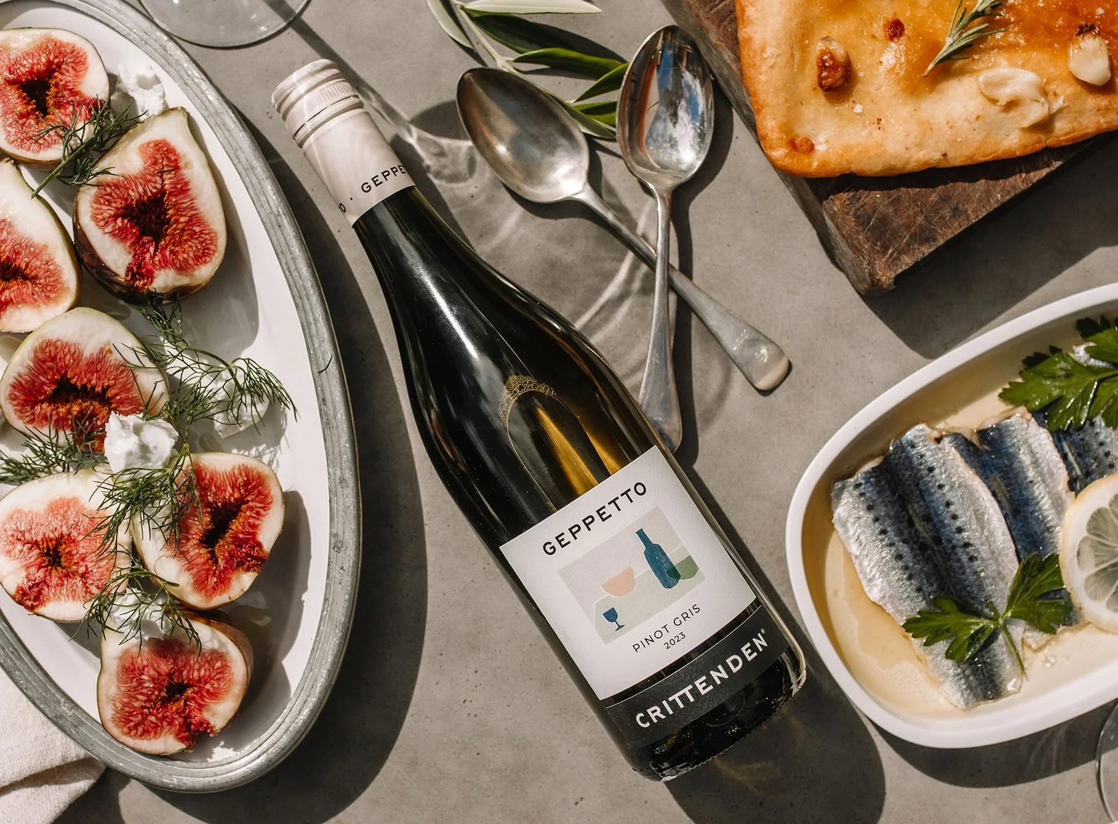 Geppetto Wine Label Design