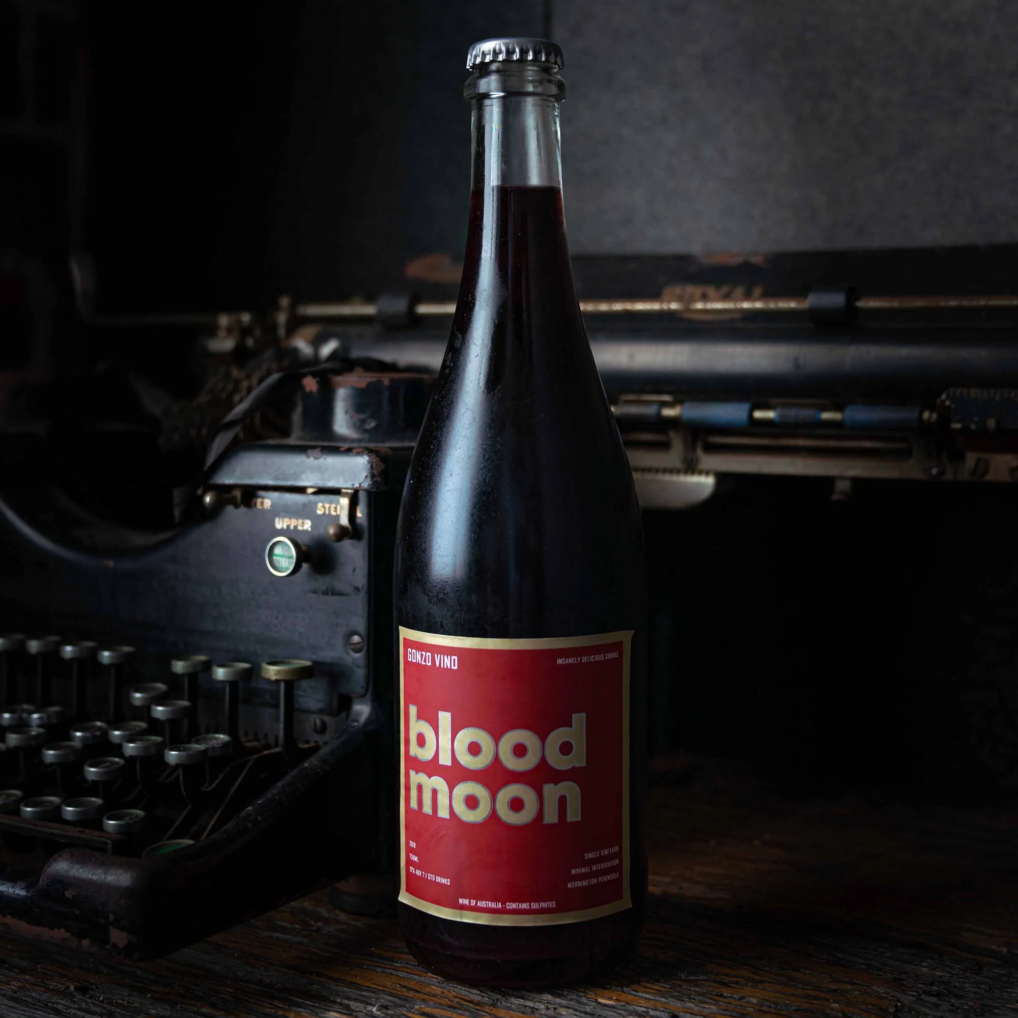 2019 Gonzo Vino Blood Moon  - Shiraz / Mornington Peninsula, VIC (Case of 6)