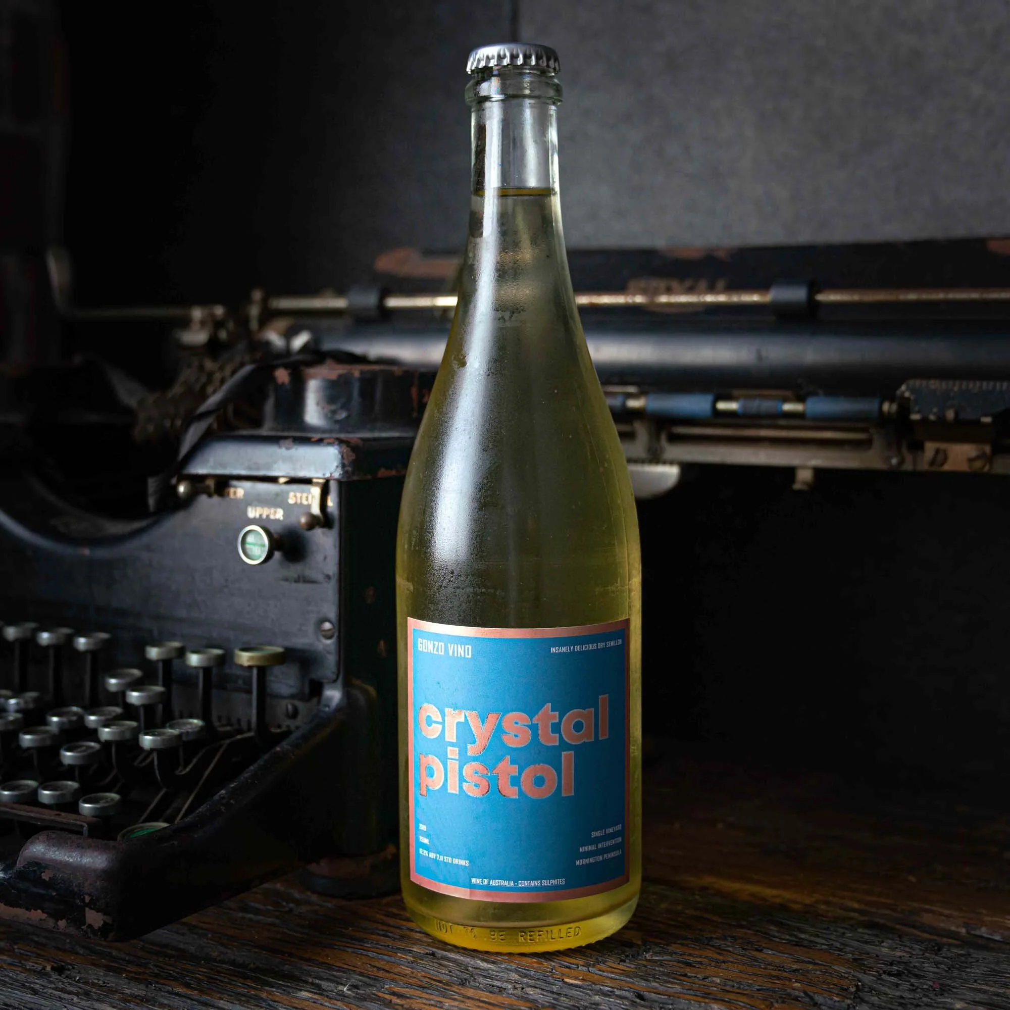 2019 Gonzo Vino Crystal Pistol - Semillon, Chardonnay &amp; Trebbianco / Mornington Peninsula, VIC (Case of 6)