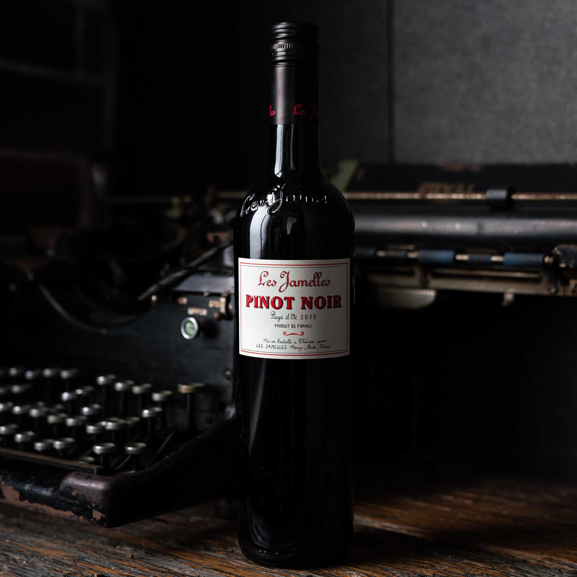 2018 Les Jamelles Pinot Noir / FR (Case of 12)