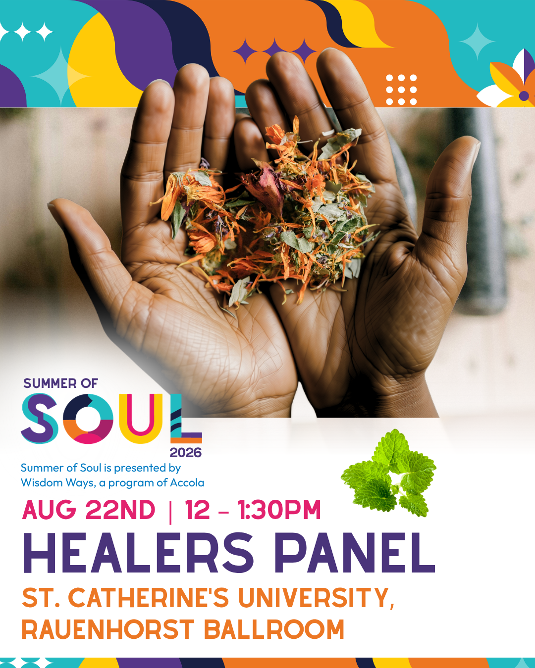 SUMMER OF SOUL : Healers Pannel
