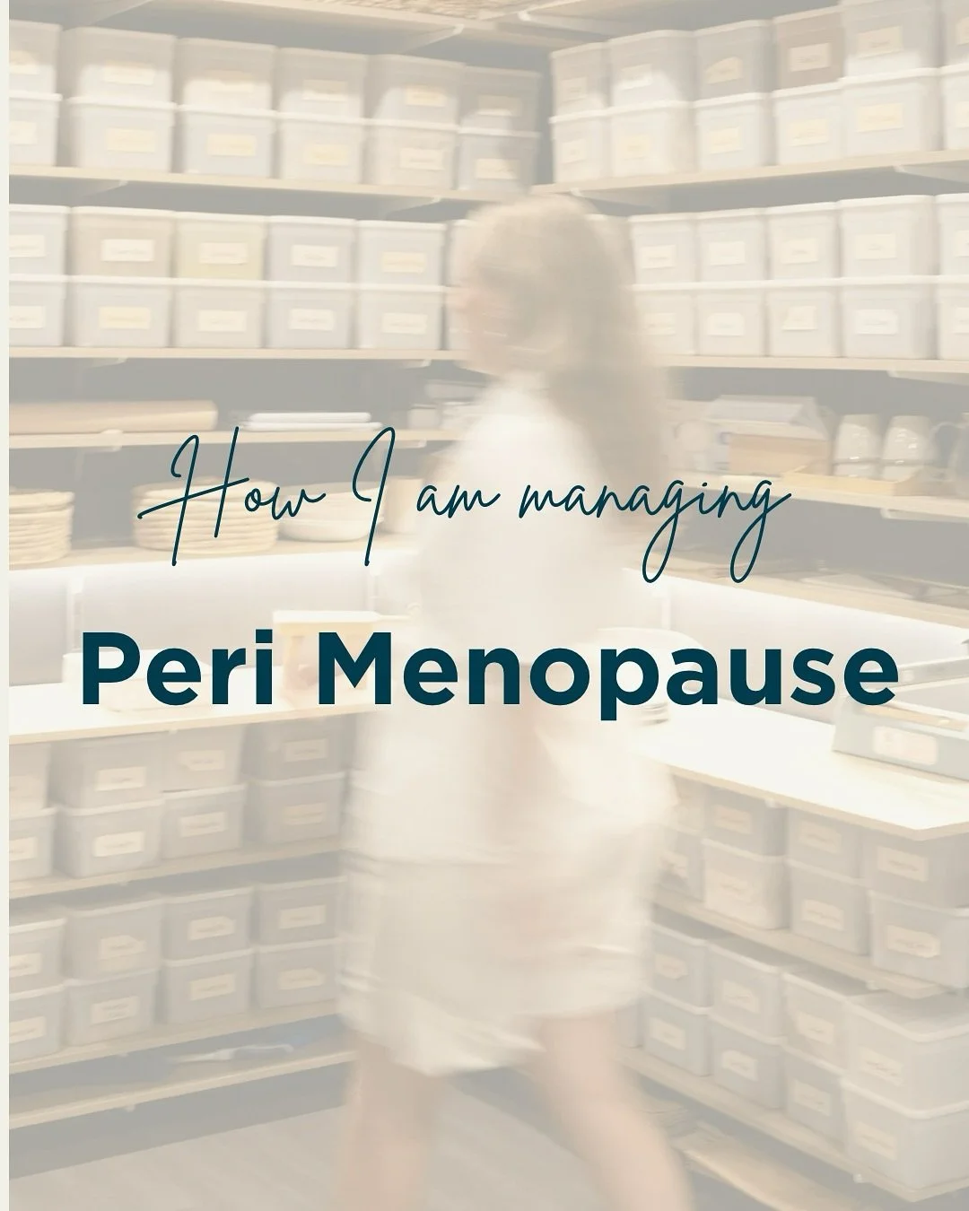 I know where hearing about Peri Menopause and Menopause ad nauseam lately, but as someone&rsquo;s who&rsquo;s going through the feels, and as a praccy who happens to treat a lot Peri menopause symptoms, I want to weigh in. 

Hope it helps&hellip; 

?