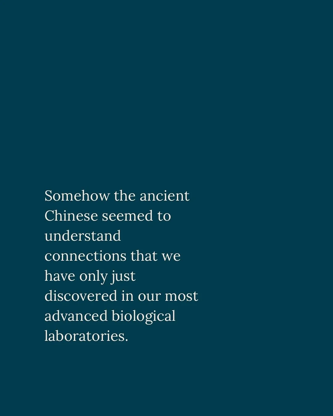 Saturday morning musings on how the science of Acupuncture explains the mysteries of Western medicine. 

📚Quotes from &ldquo;The Spark in the Machine&rdquo; by Dr Daniel Keown 

#chinesemedicine #acupuncture #qi